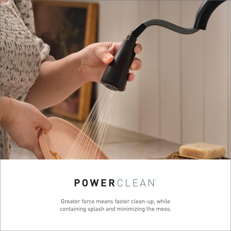 2. Moen Essie Spot Resist Touchless Single Handle Kitchen Faucet