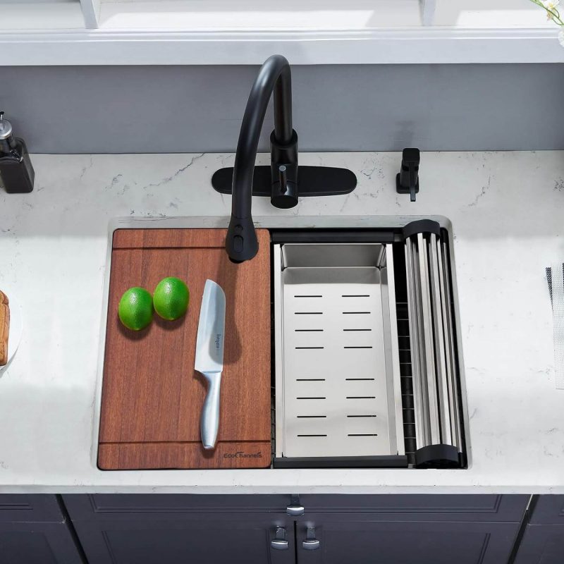 EcoChannels Undermount Kitchen Sink