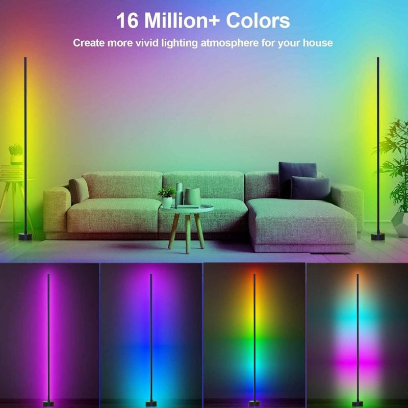 5. 2 Pack Smart LED Corner Lights Work with App/Remote/Button Control 5. 2 Pack Smart LED Corner Lights Work with App/Remote/Button Control