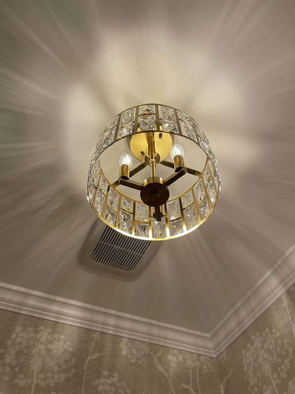 2. Cylindrical Drum Shade Ceiling Light