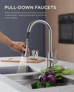 ✅ 5 Best Kitchen Faucets with Pull Down Sprayer on Amazon