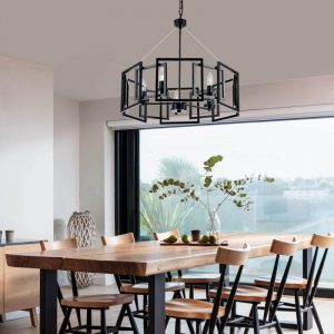 ✅ 5 Black Chandeliers for Dining Room [ Cool and Elegant ]