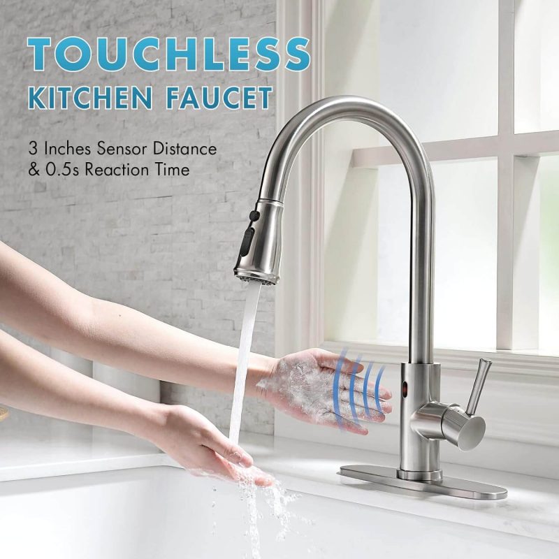3. GUUKAR Touchless Kitchen Faucet