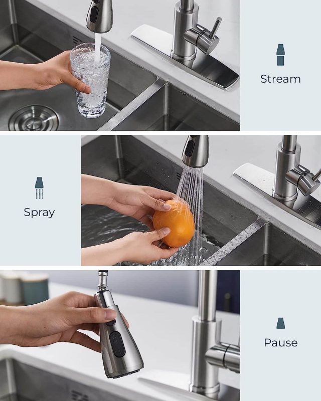 ✅ 5 Best Kitchen Faucets with Pull Down Sprayer on Amazon