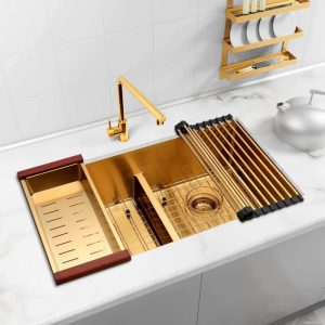 5 Undermount Double Kitchen Sink