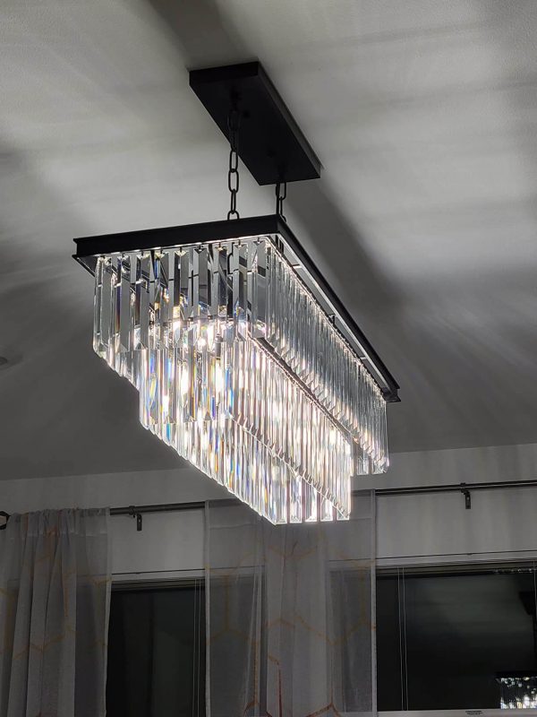 7 Crystal Chandeliers for Dining Room [Modern and Contemporary]