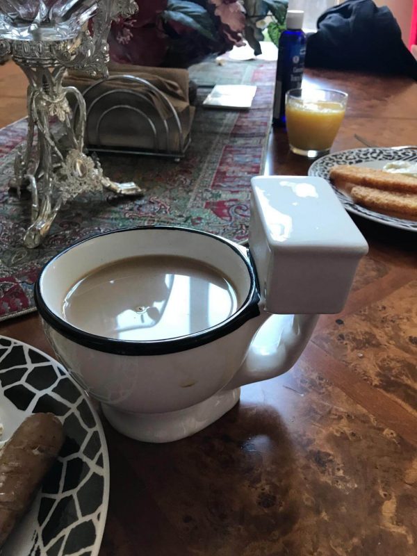 2. BigMouth Inc Toilet Mug - Funny Coffee Mug for Men, Women