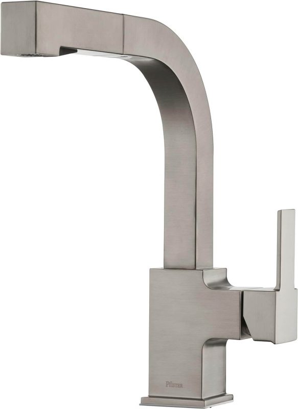 1. Pfister Arkitek Kitchen Faucet with Pull Out Sprayer, Single Handle
