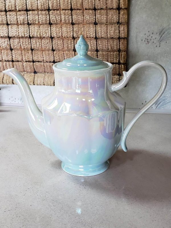 2. Agyiuns Ceramic Teapot, 37 Oz Porcelain Tea Pot
