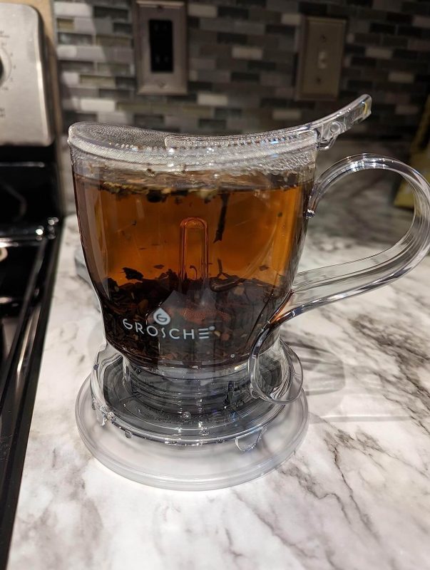 3. GROSCHE Aberdeen Tea Infuser Teapot & Smart Tea Maker
