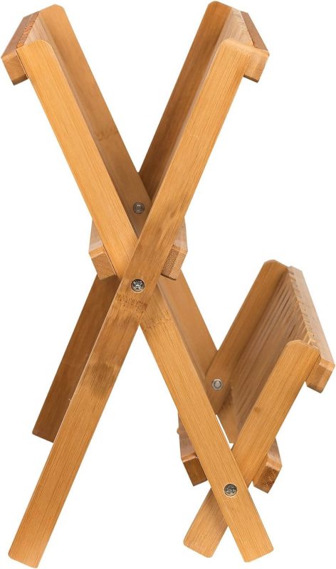 1. Sagler Wooden Dish Rack, Dish Drying Rack