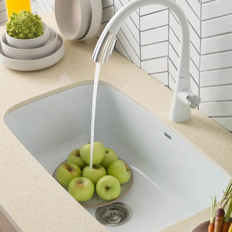 ✅ 7 Best White Kitchen Sinks Undermount Single and Double Bowl