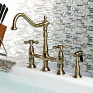 ✅ 7 Antique Brass Kitchen Faucet