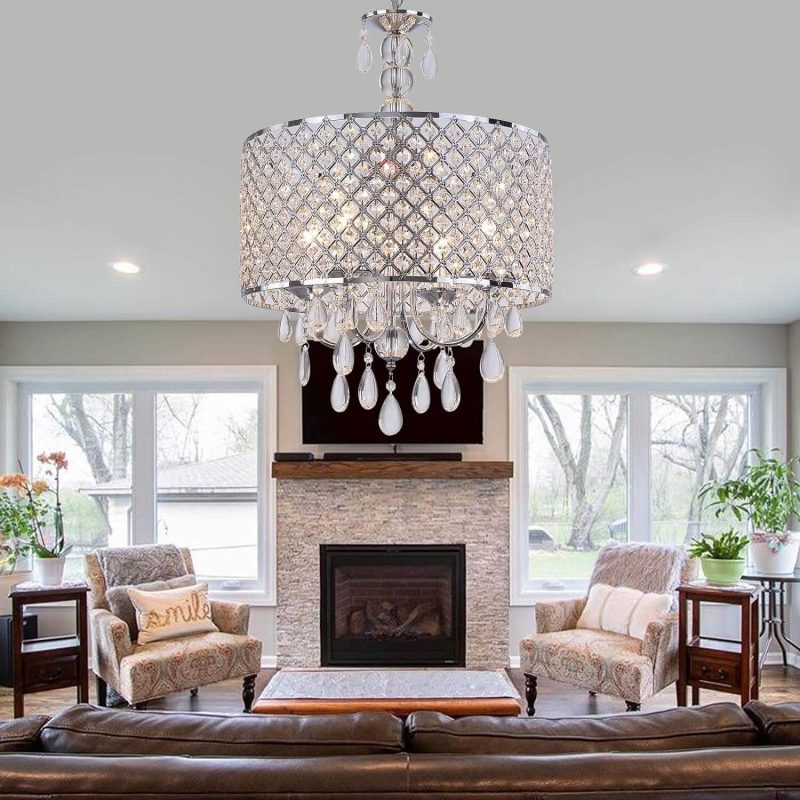 7 Crystal Chandeliers for Dining Room [Modern and Contemporary]