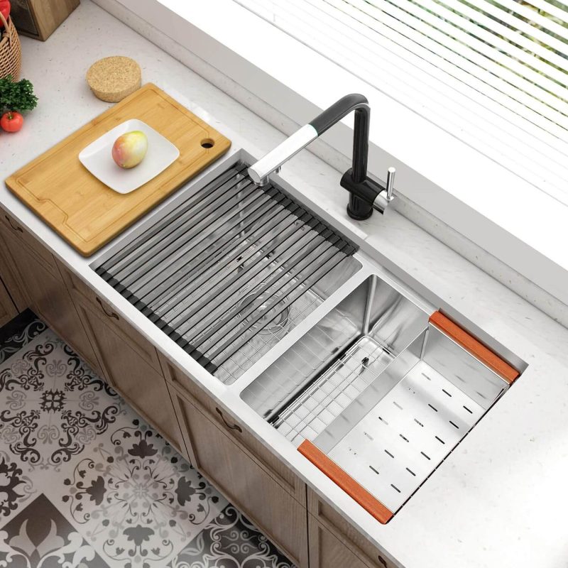 LQS Undermount Kitchen Sink 32"x 19"