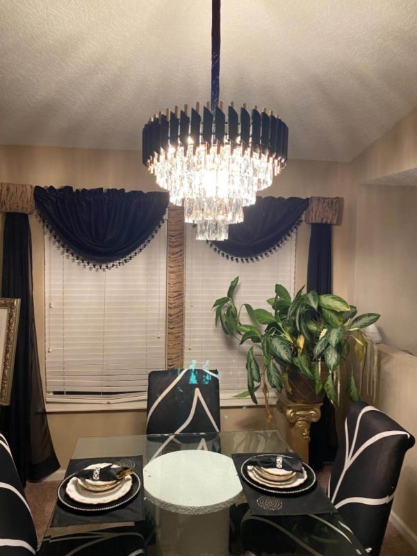 7 Crystal Chandeliers for Dining Room [Modern and Contemporary]