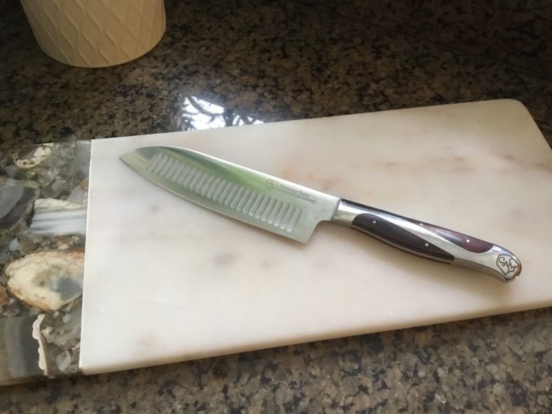 Japanese Style Santoku Knife 5.5 Inch Stainless Kitchen Knife