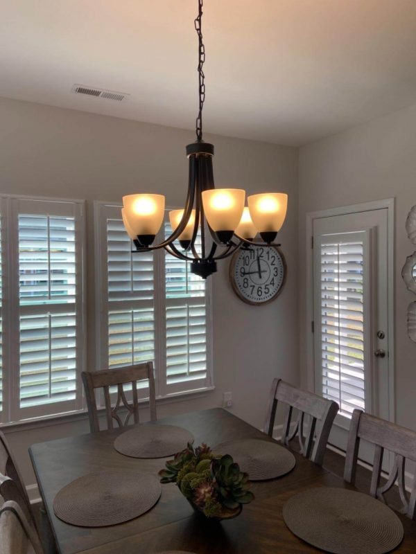 2. Black Rustic Ceiling Hanging Pendant Lighting Lamp