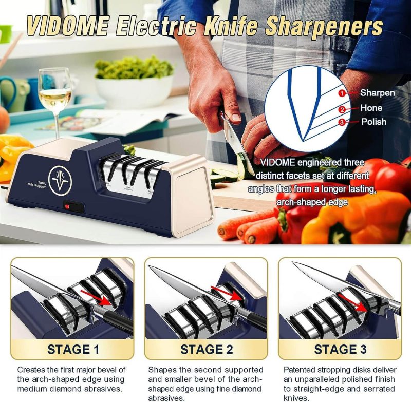 ✅ 7 Best Kitchen Knife Sharpeners on Amazon