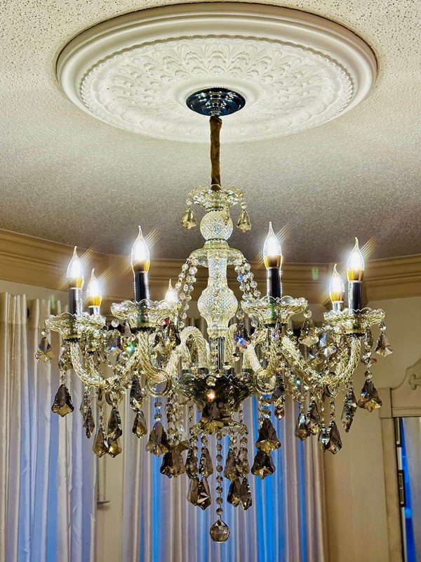 7 Crystal Chandeliers for Dining Room [Modern and Contemporary]