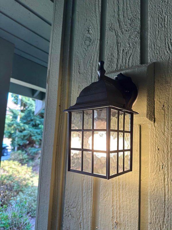 4. Wall Mount Sensor Exterior Light Fixtures