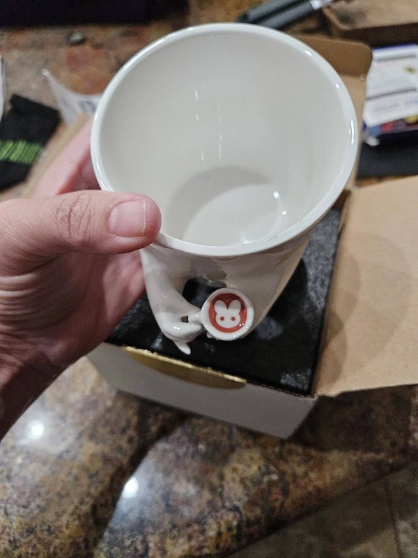 1.YINHEMEOW Creations | Mug with Small Coffee Cup