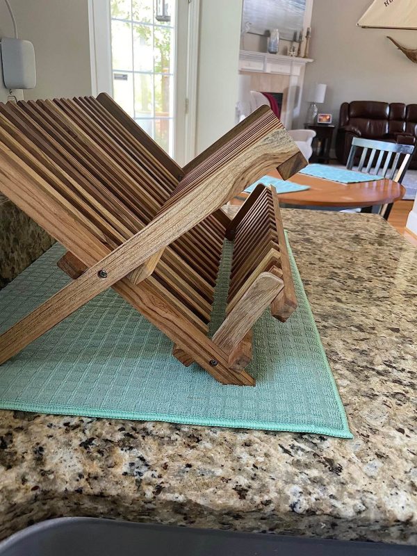 ✅ 5 Wooden Dish Drying Rack [ Simple, Small, And Unique ]