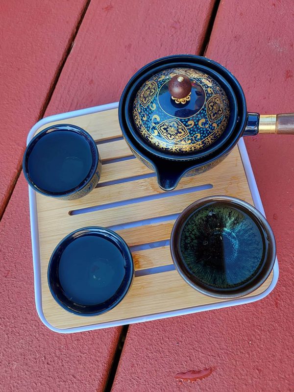 1. LURRIER Porcelain Chinese Gongfu Tea Set