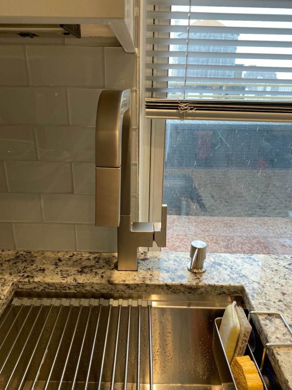 4. Delta Faucet Junction Pull Down Kitchen Faucet ChromeChrome 19825LF