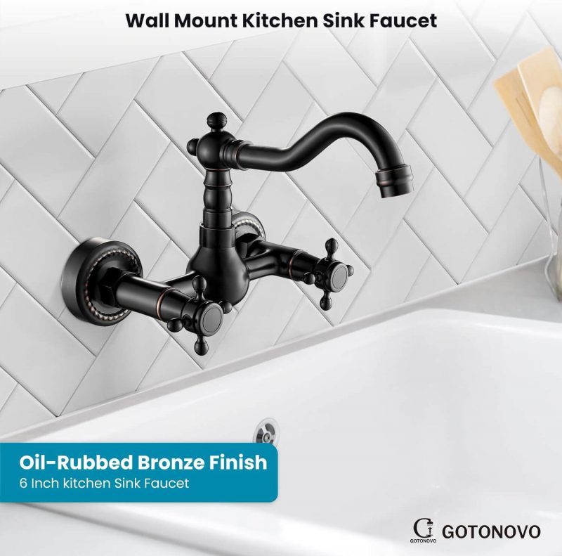 7 Wall Mounted Bathroom Faucets Single Faucets Single Handle
