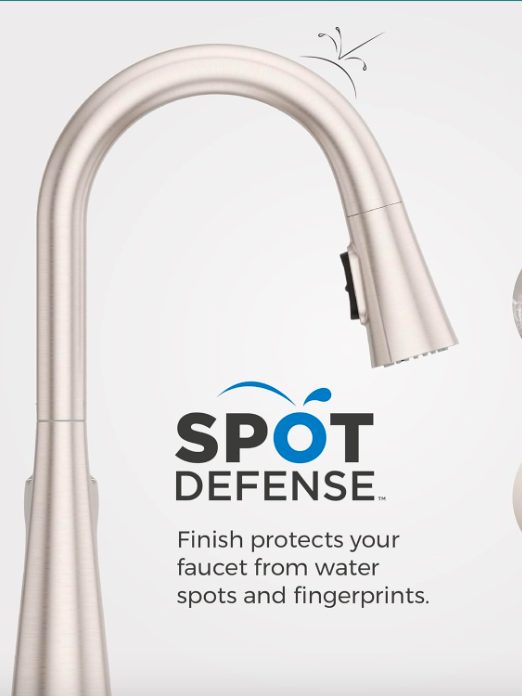 1. Pfister Talega Kitchen Faucet with Pull Down Sprayer, Single Handle