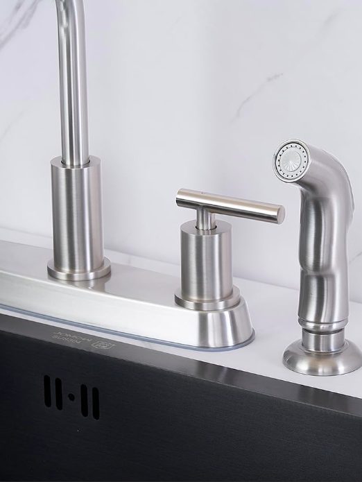 2. Stainless Steel Touch Kitchen Faucet with Side Sprayer