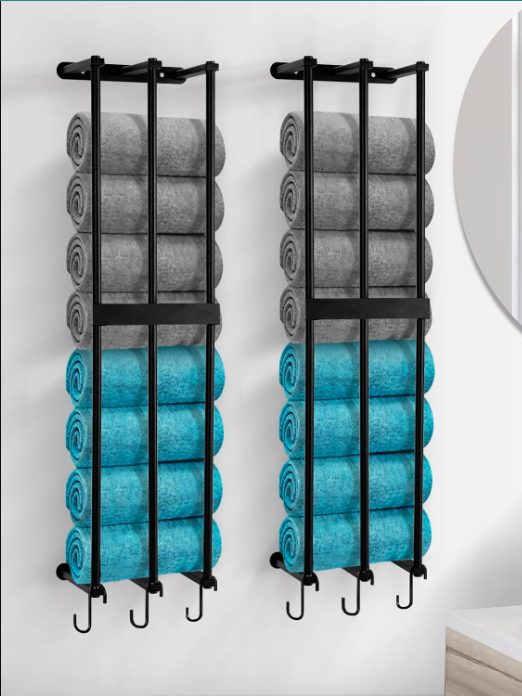 Wall Mounted Bathroom Towel Racks