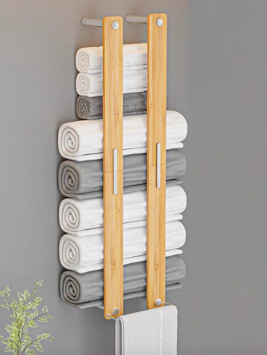 Wooden Towel Holder