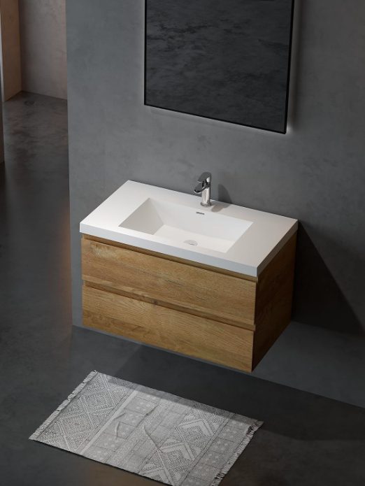 Small Bathroom Cabinet with Sink