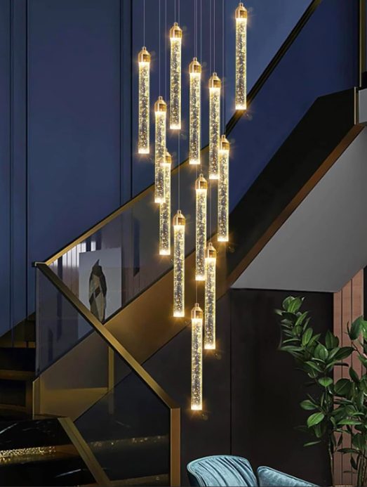 2. 12 Light LED Pendant Light, Dimmable Hanging Lamp for Entryway 2. 12 Light LED Pendant Light, Dimmable Hanging Lamp for Entryway