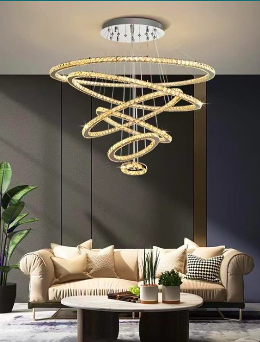 7. Modern Stepless Dimmable LED Pendant Lamp 7. Modern Stepless Dimmable LED Pendant Lamp