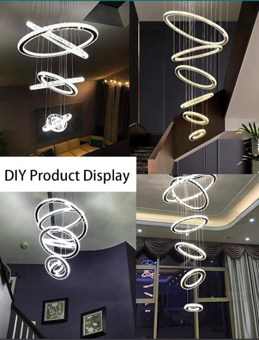 7. Modern Stepless Dimmable LED Pendant Lamp 7. Modern Stepless Dimmable LED Pendant Lamp